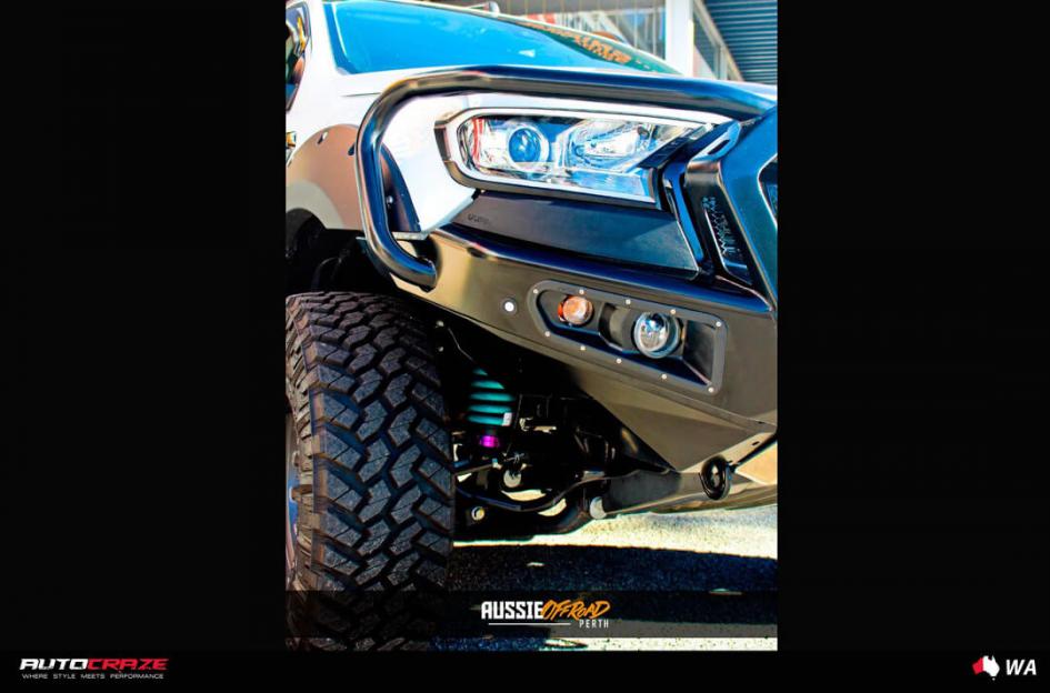FORD RANGER BULLY XD MATTE GREY BLACK RING